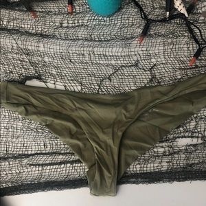 Frankie’s Bikinis cheeky bottom gorgeous green!